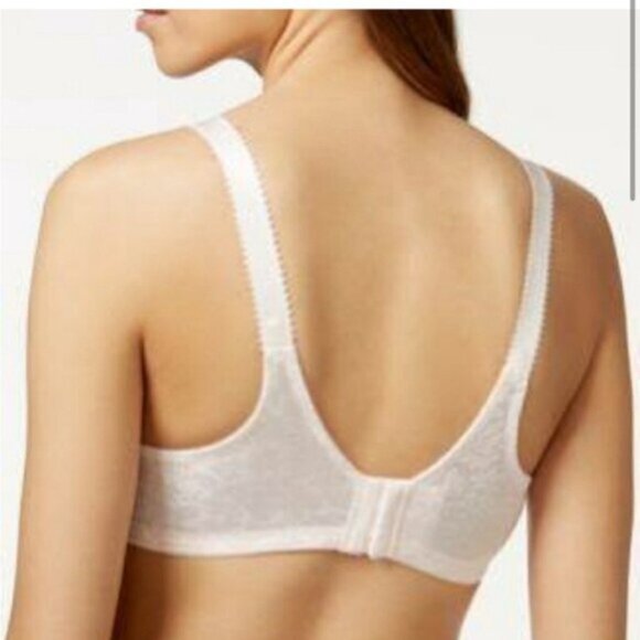 NWT Bali Pink Classic Support Wirefree Comfort Flexible Bliss Bra Size 42D - Picture 2 of 4